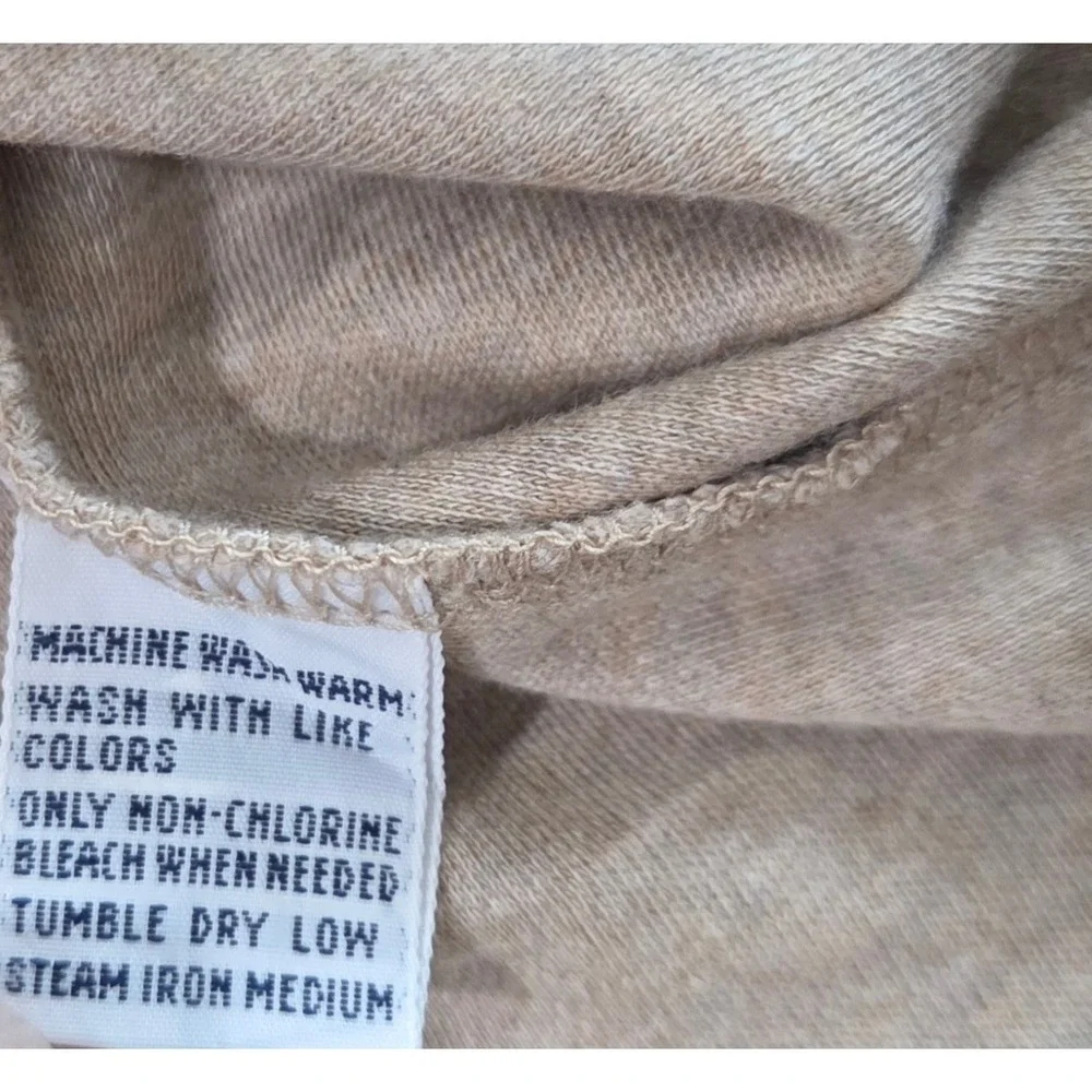 Vintage Polo Ralph Lauren Polo Shirt Men Size 2XL Cream Short‎ Sleeve EUC